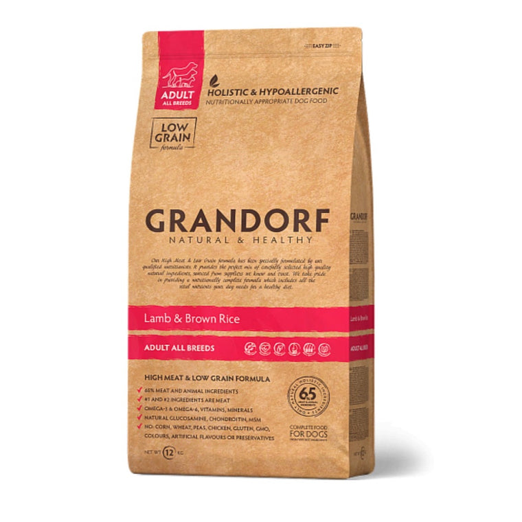GRANDORF DOG | Lamb & Brown Rice - Adult All Breed