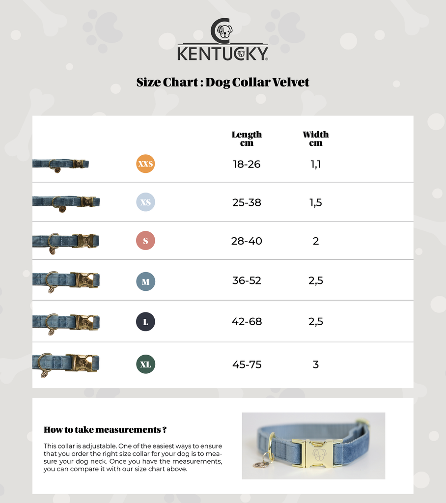 KENTUCKY DOGWEAR | Velvet Halsband - Emerald