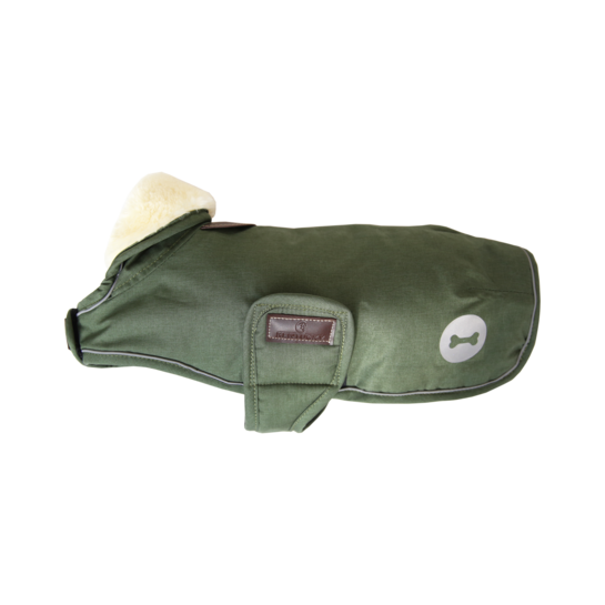 KENTUCKY DOGWEAR | Waterproof Dog Coat - Olijfgroen