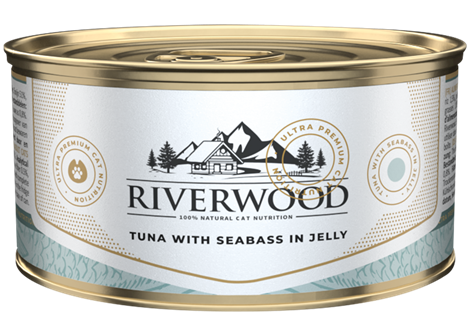 RIVERWOOD CAVIAR FOR CATS | Tonijn met Zeebaars
