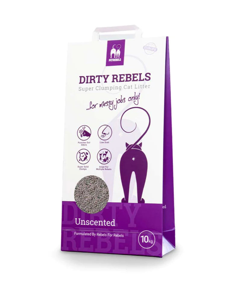 DIRTY REBELS | Kattenbakvulling - Unscented