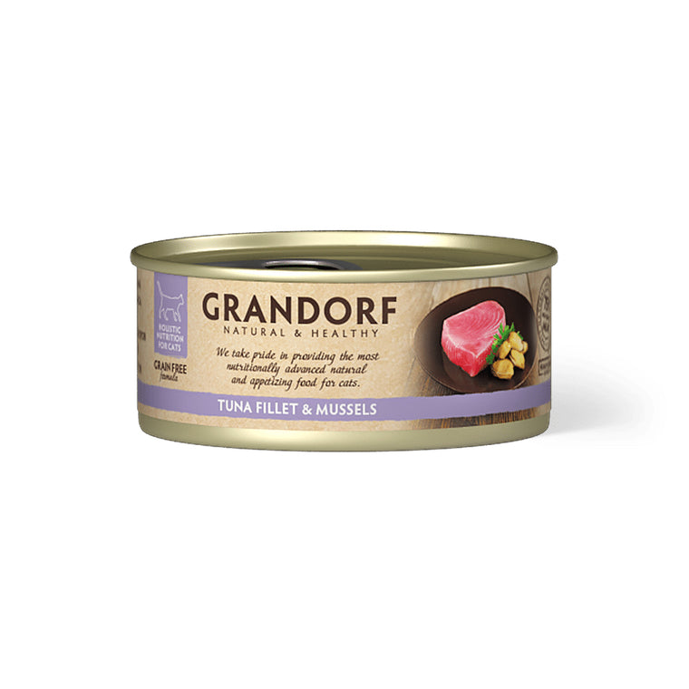 GRANDORF CAT | Tuna Fillet & Mussels