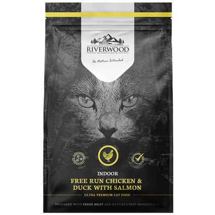 RIVERWOOD CAT | Adult Indoor - Kip & Eend met Zalm